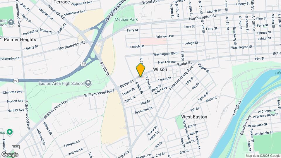 2336 Butler St Map and Location Details