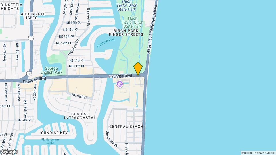 3114 E Sunrise Blvd Map and Location Details