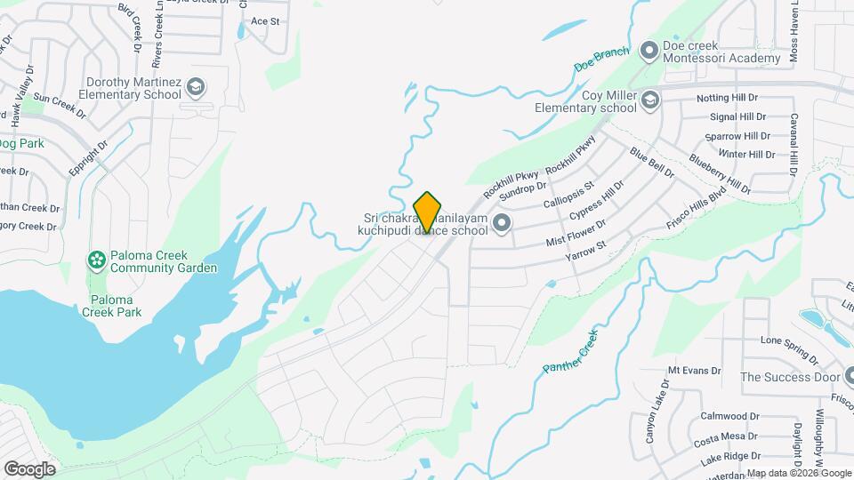 1232 Xeresa Dr Map and Location Details