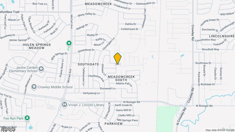 8409 Vicksburg Ln Map and Location Details