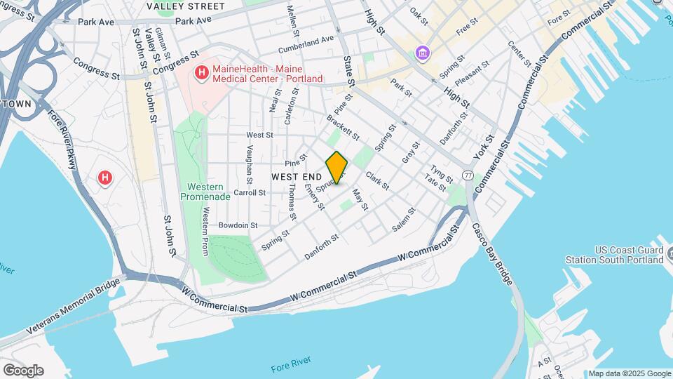 287 Spring St, Unit 8 Mapa y Detalles de la Ubicación