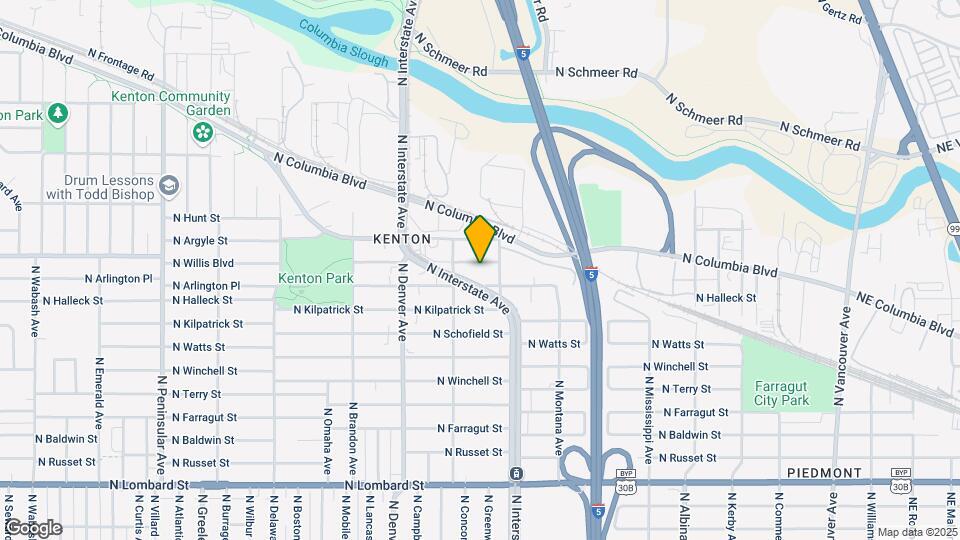 1570 N Willis Blvd Map and Location Details