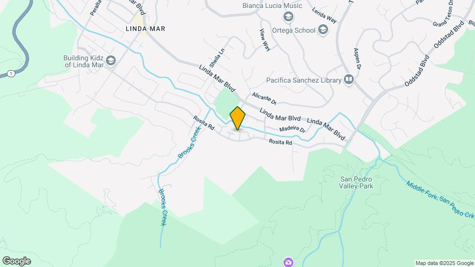 1268 Rosita Rd Map and Location Details