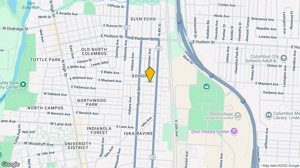 410 Wyandotte Ave Map and Location Details