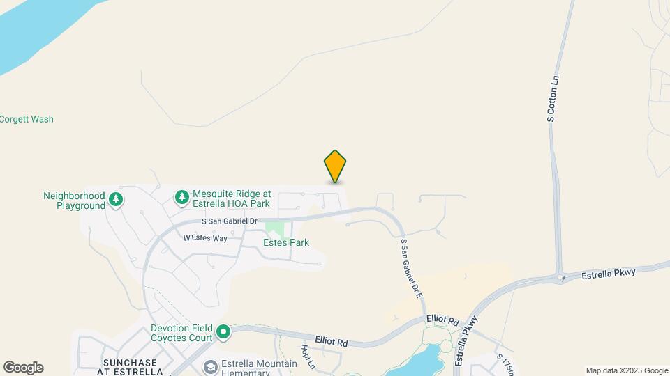 17976 W Paseo Way Map and Location Details