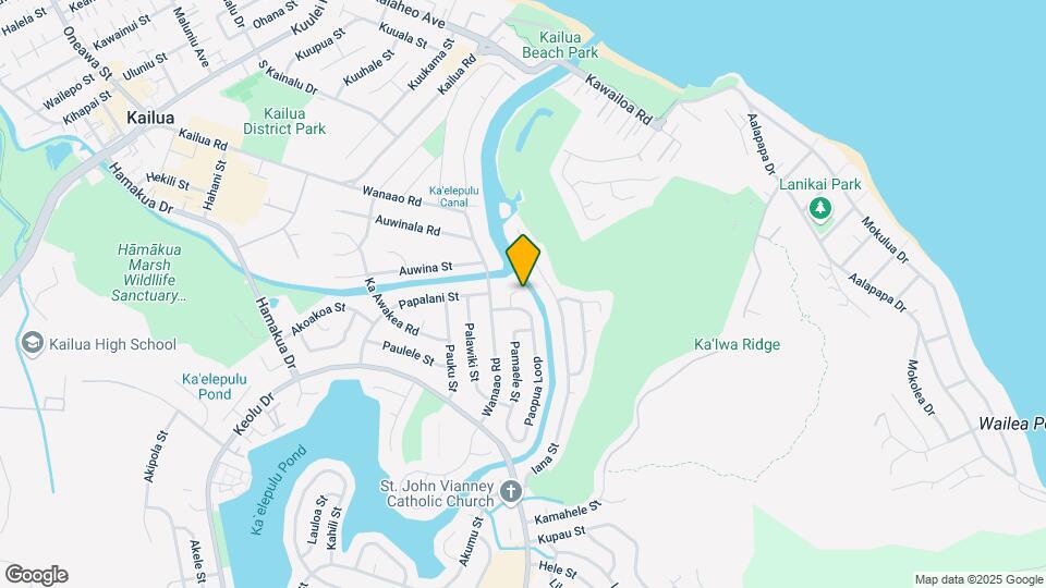504 Paopua Pl Map and Location Details