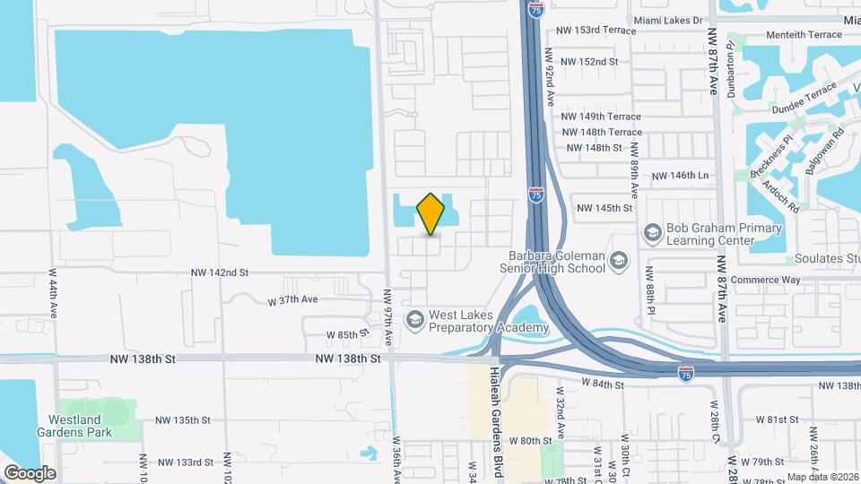 8925 W 35th Ct Map and Location Details