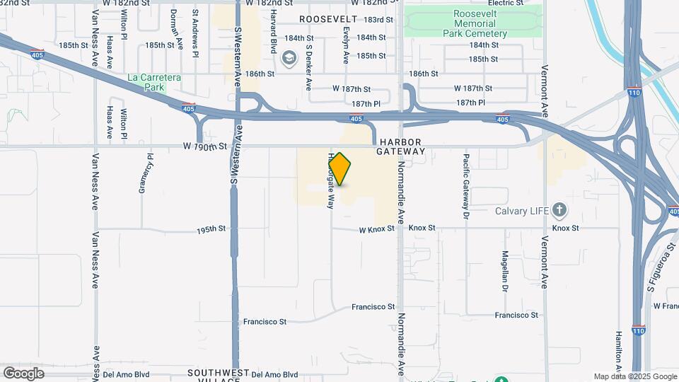 Furnished Studio-Los Angeles - Torrance Ha Map and Location Details