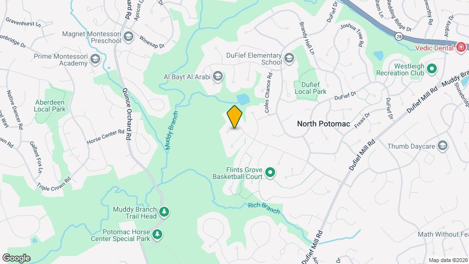 14713 Flints Grove Pl Map and Location Details