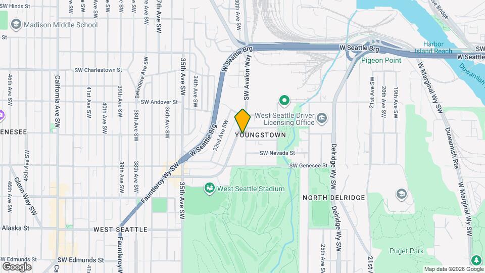 3015 SW Avalon Way Map and Location Details