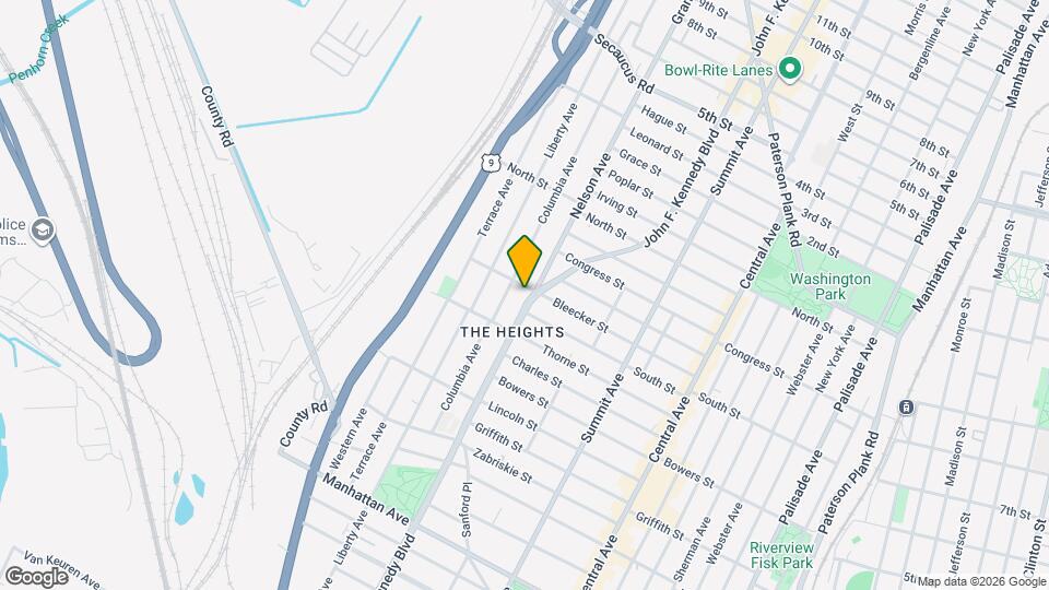 3521 John F. Kennedy Blvd Map and Location Details