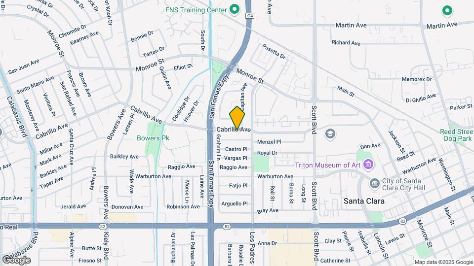 2350 Cabrillo Ave Map and Location Details