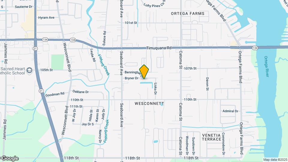 5562 Bennington Dr Map and Location Details
