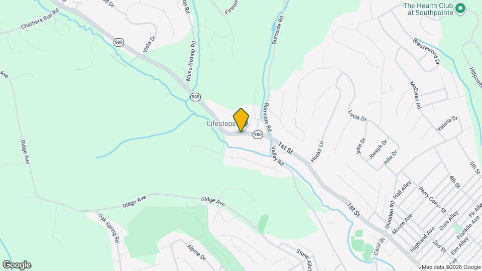 1337 State Route 980 Canonsburg PA Map and Location Details