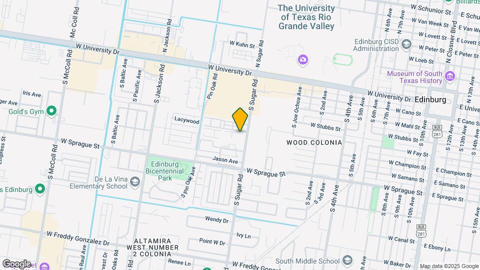 University Manor Apartments Map and Location Details
