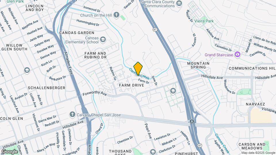 835 Farm Dr Map and Location Details