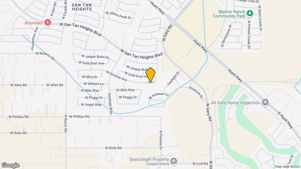 2051 W Kristina Ave Map and Location Details