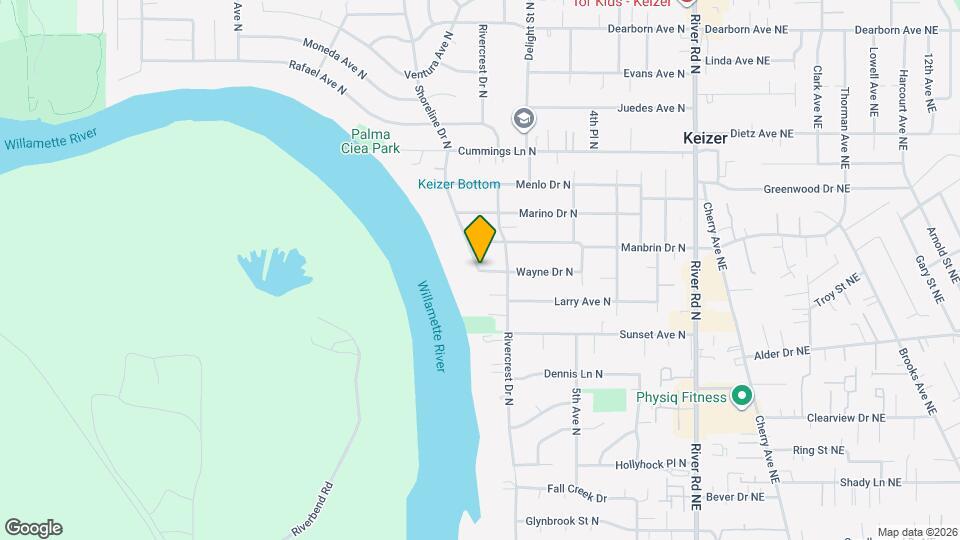 1472-1474 Wayne Dr N Map and Location Details