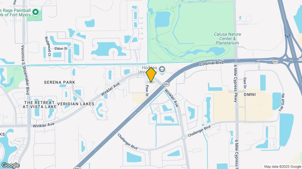 Furnished Studio-Fort Myers Map and Location Details