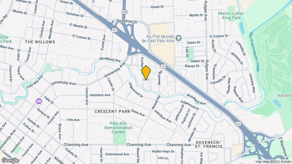1914 Cooley Ave Mapa y Detalles de la Ubicación