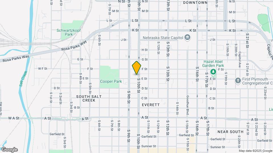 923 S 10th St Mapa y Detalles de la Ubicación