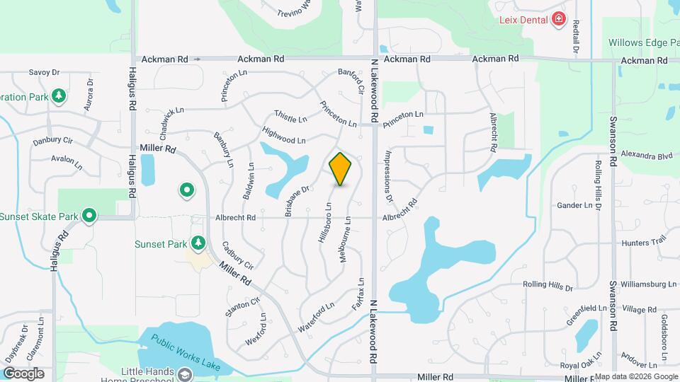 2970 Hillsboro Ln, Unit L409002A Map and Location Details
