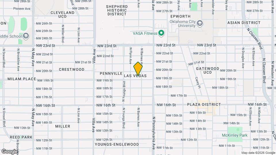 2209 NW 19th St Map and Location Details