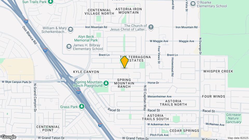 8929 Rusty Rifle Ave Map and Location Details