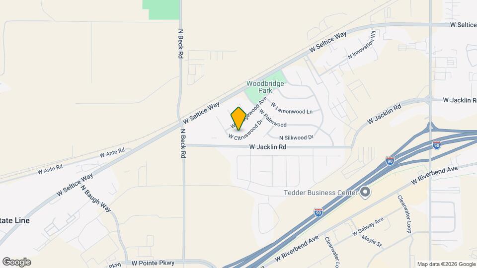 5269 W Citruswood Dr Map and Location Details