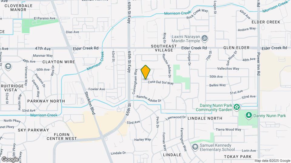 6729 Casa Del Sol Way Map and Location Details