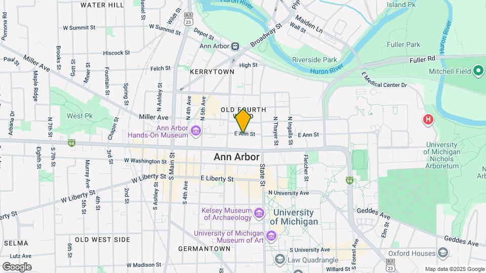 508 E Ann St Map and Location Details