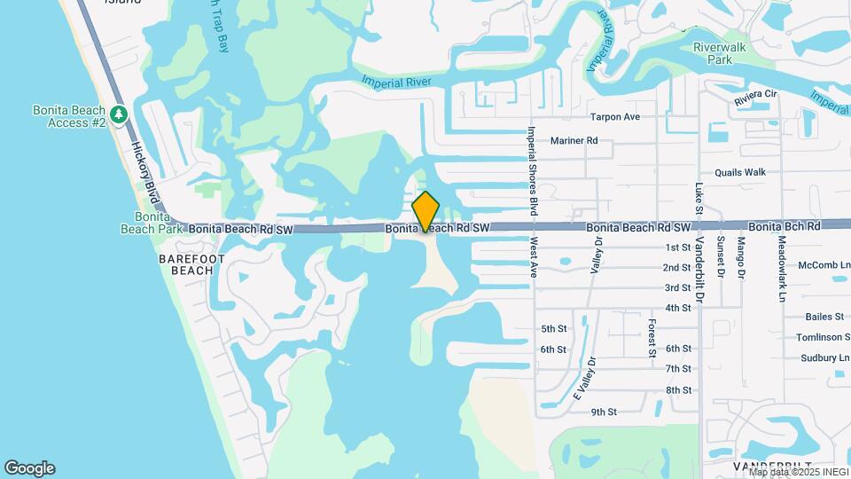 4835 Bonita Beach Rd SW Mapa y Detalles de la Ubicación