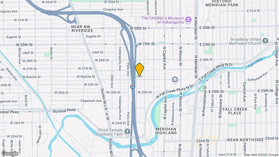 358 W 26th St Map and Location Details