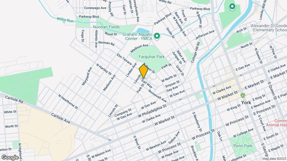 455 Park St Map and Location Details