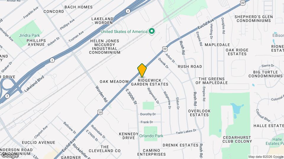 1518 Ridgewick Dr Map and Location Details
