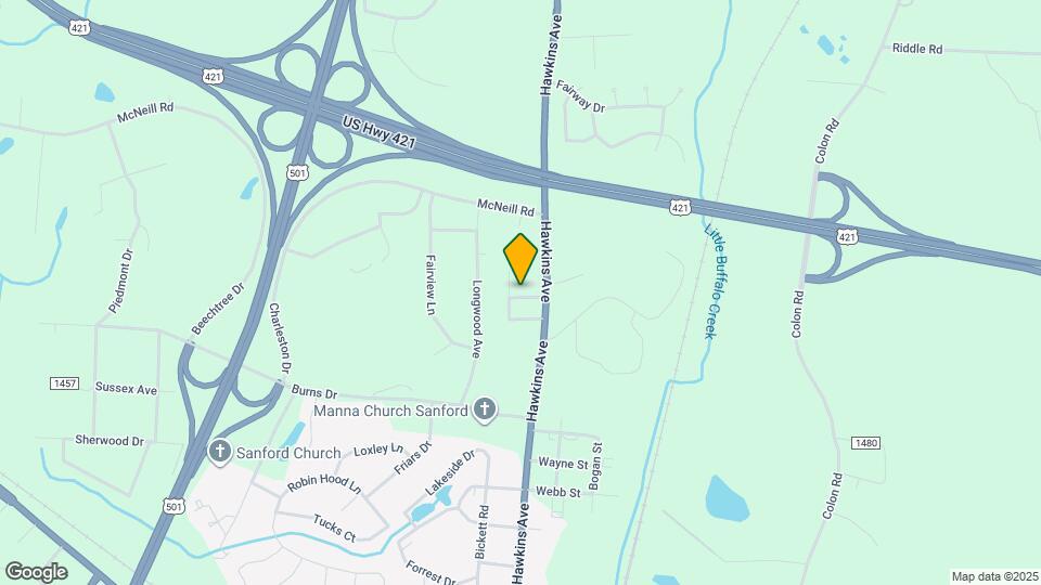 412 Morning Star Dr Map and Location Details