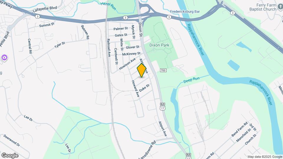 209 Frazier St Map and Location Details