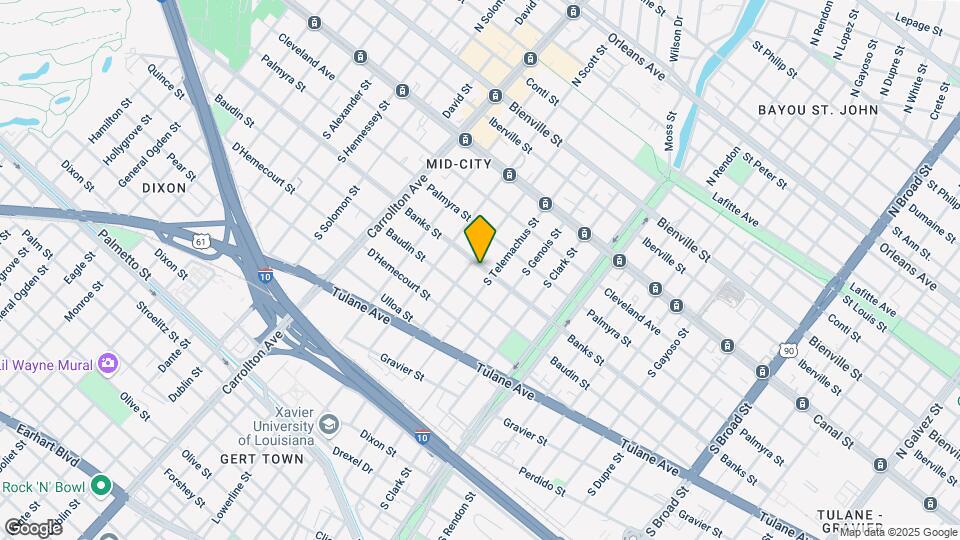 3720 Banks St Map and Location Details