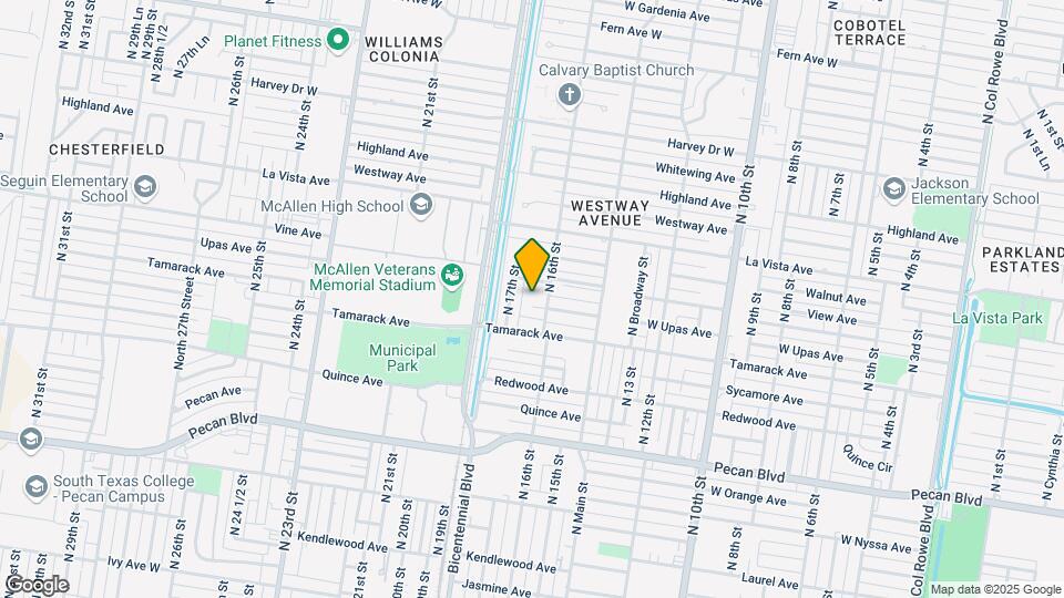 1600 Tamarack Ave Map and Location Details