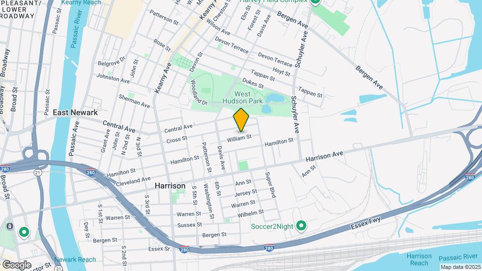 736 William St Mapa y Detalles de la Ubicación