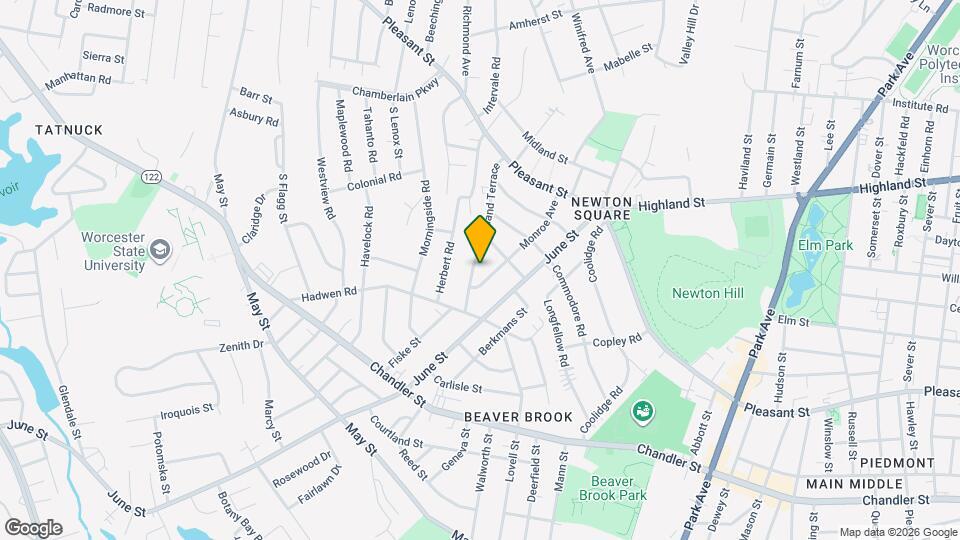 53 Howland Terrace Mapa y Detalles de la Ubicación