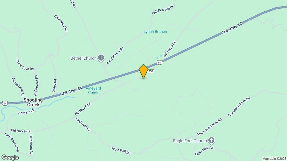 4890 Old Hwy 64 E Map and Location Details