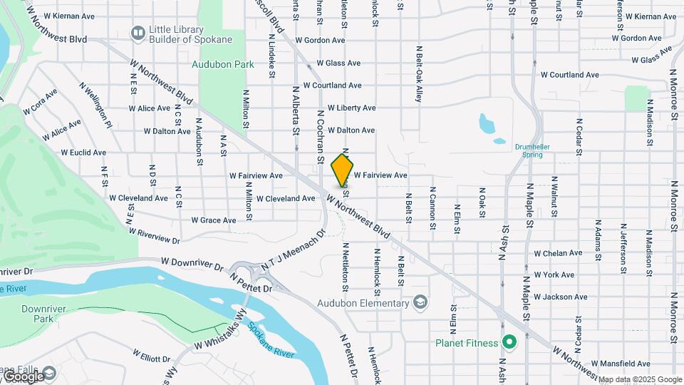 2404 W Cleveland Ave Map and Location Details