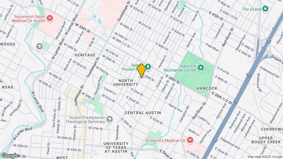 3409 Grooms St Map and Location Details