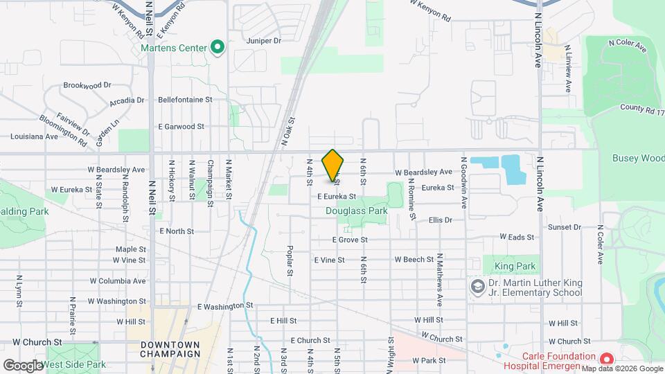 1003 N 5th St Map and Location Details