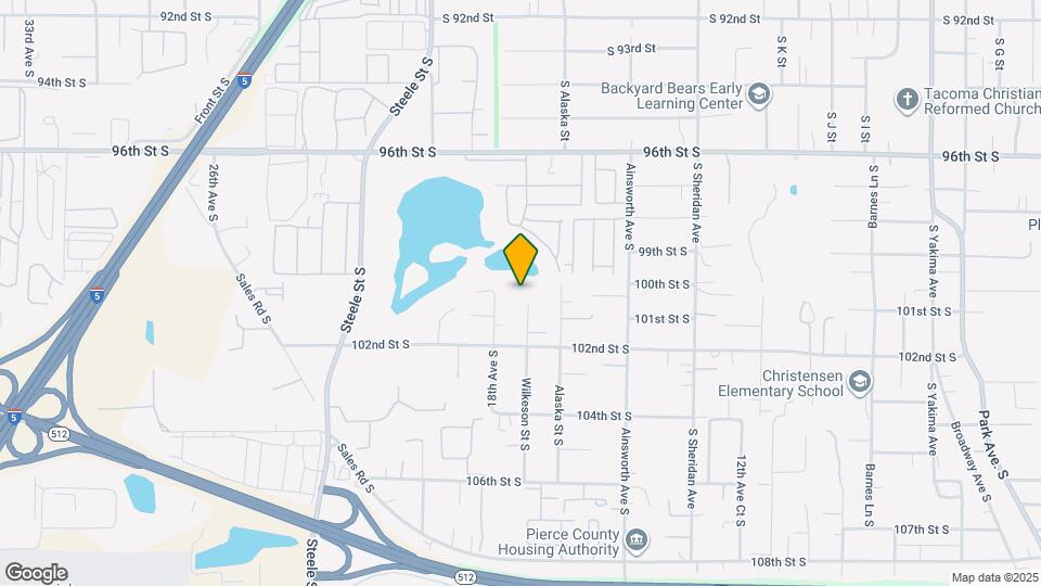 10020 Wilkeson St S Map and Location Details