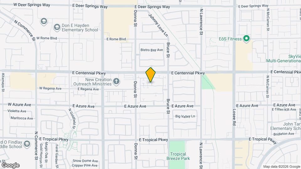 1022 Shades End Ave Map and Location Details