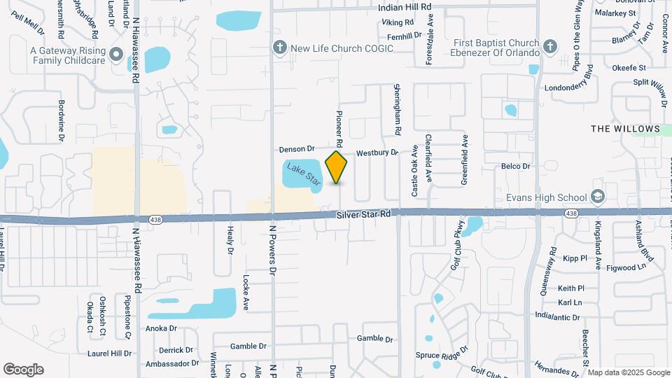 2702 Pioneer Rd Map and Location Details