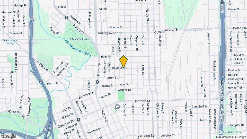 1198 Halpern St Map and Location Details