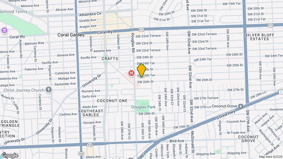 3655 SW 26th St Map and Location Details